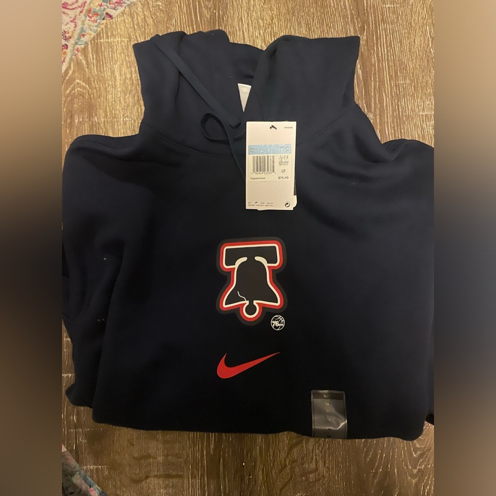 NWT Nike Sixers Hoodie